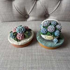 Our America‎ Yankee Candle Floral Candle Toppers Vintage